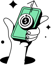 image of hand with a phone